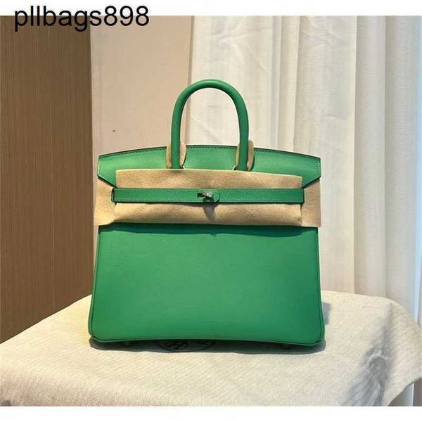 Handbag Women BrKnnss Swift Leather Handswen 7A bolsa genuína Bolsa artesanal TEM LOGO LUZULO SWIFT CEAR