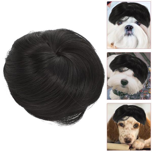 Abbigliamento per cani cosplay parrucche costume accessori per capelli cucciolo di cani costumi di Halloween piccoli fili ad alta temperatura