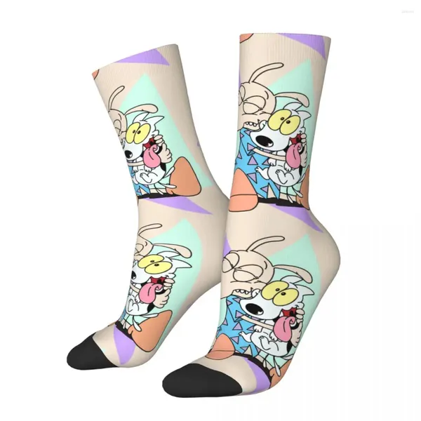 Мужские носки Счастливое сжатие, наконец, секретный винтажный винтаж Хараджуку Роки Современный Жизнь Хип -Хоп новинка бесшовная команда сумасшедшая носка