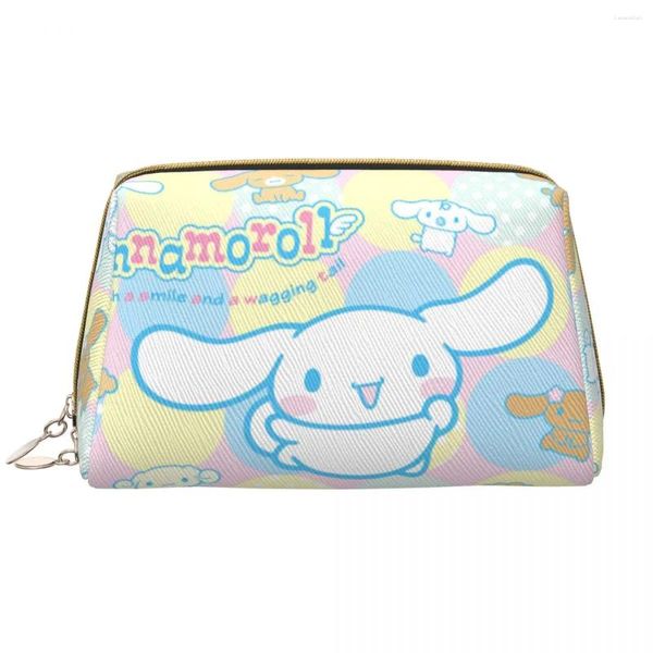 Bolsas de armazenamento Kawaii Sugarbunniess Bolsa de higiene pessoal feminino Animação japonesa TV Makeup Cosmetic Beauty Dopp Kit