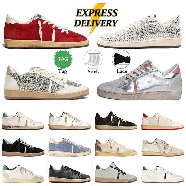 Top stilista scarpe da design verde rosa bianco scintilla golden rosa rosa argento blu nero di lusso da uomo doold palla sporca tutti scarpe da ginnastica sport satrici esterni all'aperto