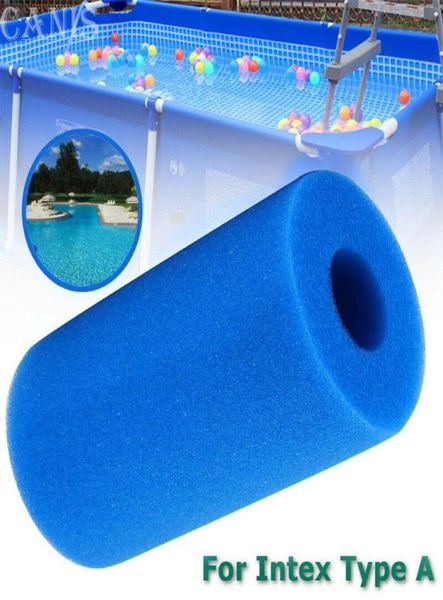 Filtro de espuma de piscina de piscina de piscina Intex Tipo A reutilizável lavável Biofoam Cleaner Pool Accessories8031943