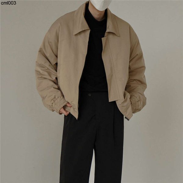 Осенняя короткая рабочая пальто мужская функциональная тенденция China-Chic.