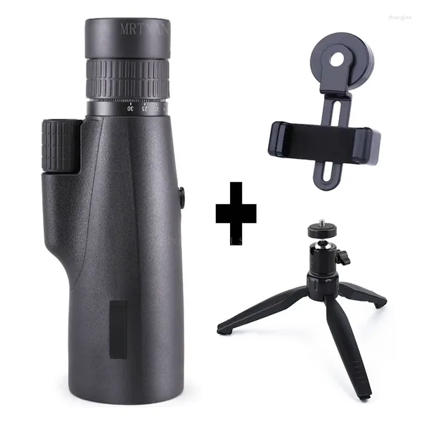 Телескоп 10-30x50 Zoom HD Monocular Camping Motating с зажимом для штатива для просмотра биноклей охоты на птицы