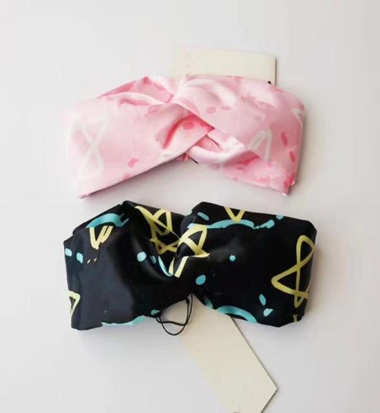 Designer Silk Headbands Headwraps for Women Quality Fashion Stars Style Hair Band Dropshipship8283945