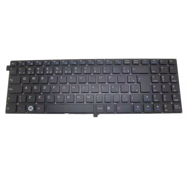 Tastiera per laptop per Clevo W550AU W550EL W550EU1 W550SU1 W551EU1 W551SU2 W555AUQ W555EUQ W555SUW W555SUY BRASIL BR senza telaio