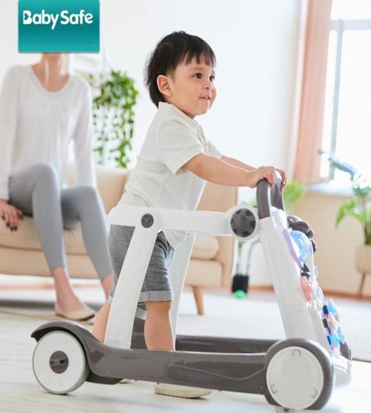 Baby Walker con antirollio anti -rollover per 724 mesi Multifunzione Baby Walk Cart Torlley con musica flash Light PL7380217