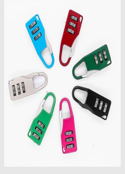 Mini Dial Digit Lock Numero Codice Codice Password Combinazione Pagglatto di sicurezza Viaggio sicuro Lockpadlock Locks di Gym LLS27WLL8371719