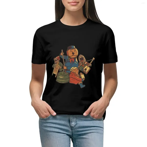 Kadın Polos Emmet Otter Jug Band T-Shirt Komik Gömlek Grafik Tees Beyaz Elbise Kadınlar İçin Seksi