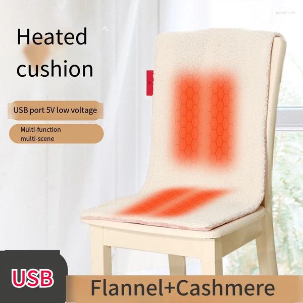 Tapetes 5V PADRO DE AQUECIMENTO ELÉTRICO USB ESCRITÓRIO HOOM CUSHION CUSHION ASLIGADOR DE TEMPERATURA DE TEMPERATURA DE FLANCAL DE FLANCALA DE WINTRO