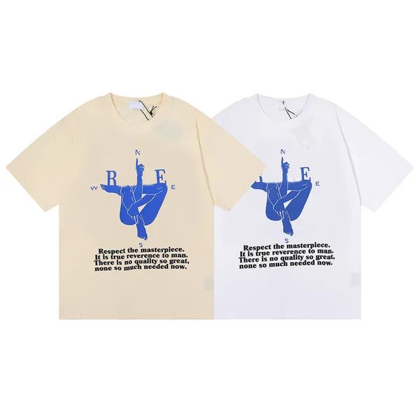 Magliette da uomo designer di lusso magliette da donna camicie da donna squisite corpi da yoga bussola stampato stradale hiphop magliette in stile hiphop mag