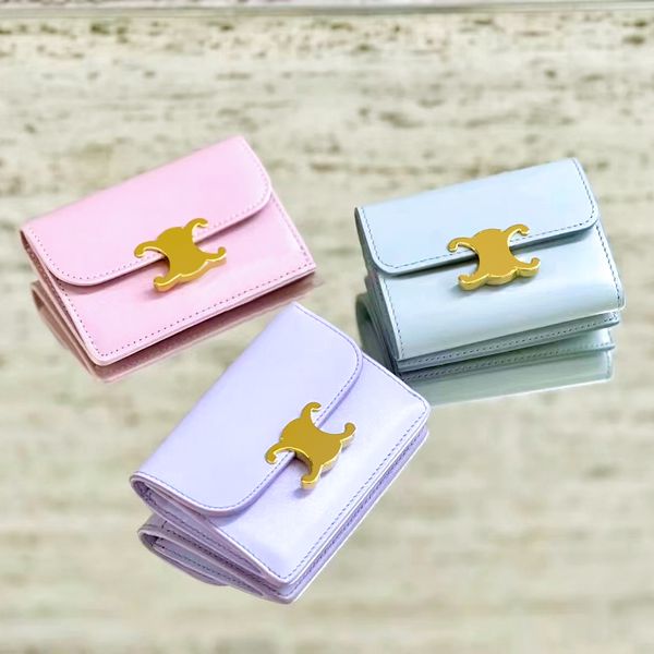 Luxurys Kart Sahibi Tasarımcı Cüzdan Para Çekişleri Kadın Deri Moda Flep Coins Anahtar Çantalı Çanta Erkek Seyahat Kartı Sahipleri Zippy Zincir Mini Cüzdanlar Anahtarlık Dhgate
