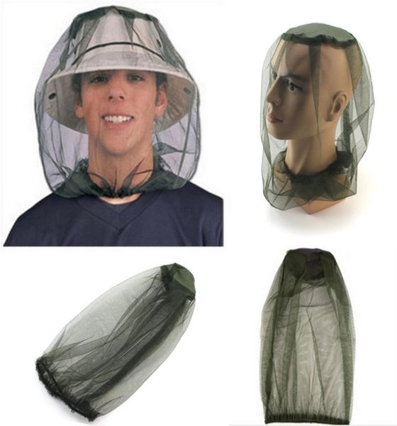 Mosquito Insect Hat Fishing Bug Gesh Head Capt Protector Mash Mesh Mesh Mosquito Net Cappello per viaggi Camping5719783