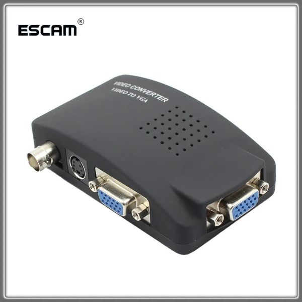 Высокое разрешение BNC в VGA Converter Video S-Video Адаптер Кабель CRT/ЖК-монитор цифрового переключателя для камеры CCTV DVD DVR ПК