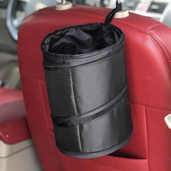 Stume di stoccaggio Cestino per carbina per auto portatile Cash Black Piegabile -Up Water Dearne Cesto con accessori per interni laterali Accessori per interni