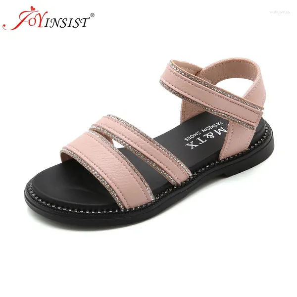 Stivali 2024 Summer Children Sandals for Girls Mish Milk Flowers Princess Girl Shoes Kids Beach Baby Toddler