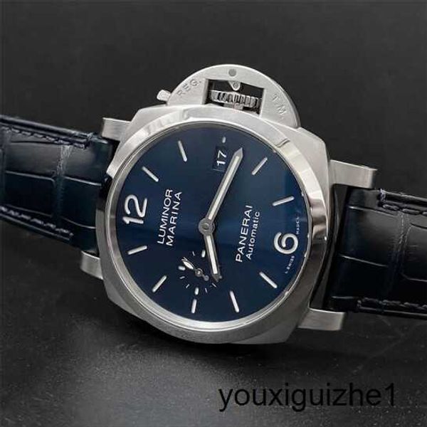 Эксклюзивные запястья Watch Panerai Luminor Series Swiss Watch Мужские автоматические механические роскошные часы Sport Sport Man Watch High Diameter 42 мм PAM01393