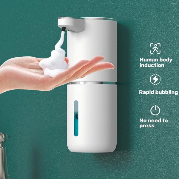 Sıvı Sabun Dispenser Akıllı, çocuk jel el dezenfektan tuvalet tuvalet temiz malzemeleri için elleri yıkamak için otomatik olarak köpük algılar