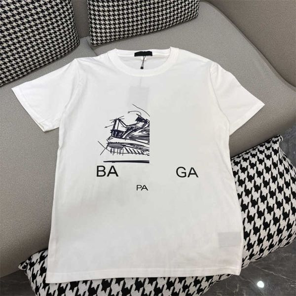 Camiseta de grife camiseta feminina tshirt solto tops novos algodão de verão respirável rápido tampo tampo tampo de pescoço impressão de manga curta