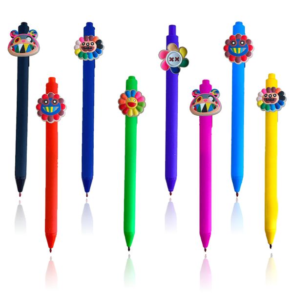 Forniture di pittura Fluorescente Rainbow Flower Cartoon Penne Ballpoint Penne Nursing per infermiere Studenti Scuola Regali di laurea MTI Color Ot6fs