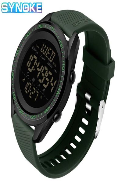 Relógios verdes militares homens esportes mergulhos de pulso digital assistir 50m a água impermeável Men Men Men Relógio Relógio Relogio Masculino Wristwatch9268506