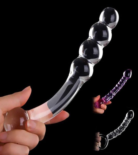 2022DILDO Prodotti sessuali Dildos Glass Nepal Penis Crystal Crystal Claws Plug Prostate Massage G Spot Female Masturbation Toys6417276