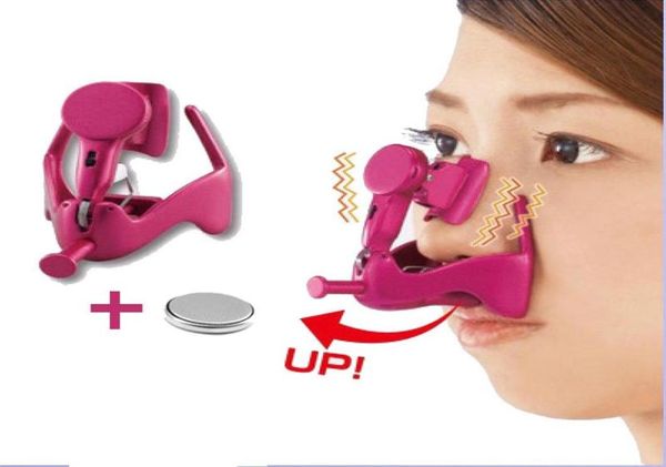 Elektrische Vibro -Nasenmassage Nasenclip Up Nase Hebeforming Shaper Bridge Glättungsmassaget mit Lithiumbatterie333600