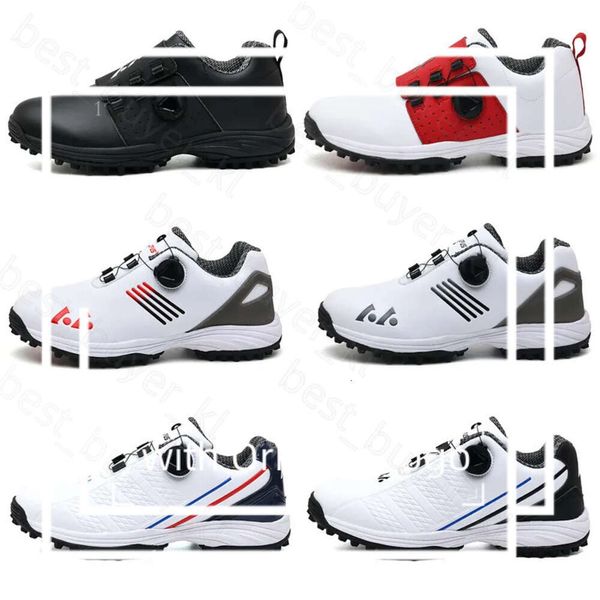 Top Designer Shoe Golf Professional Profissional de golfe Sapato de golfe Mulheres Luxo Golf Sapatos Mens Sapatos de Golfer Athletic Sneaker Run Gai 341