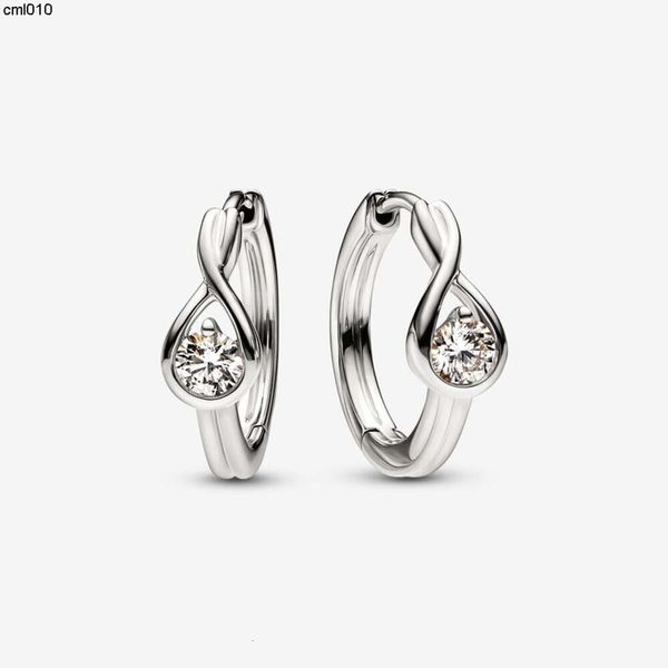 Novo novembro Honey Eternity Circle Stud Brincos Diy Fit Pandoras Jóias de moda Presente LP1X