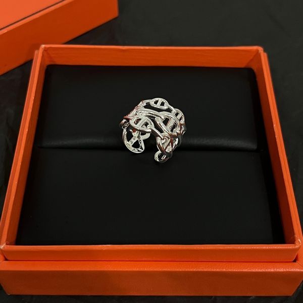 Роскошные кольца кольца медь с 18 -километровым золотым брендом свиньи.