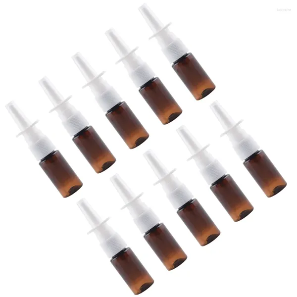 Bottiglie di stoccaggio 10pcs Contenitori liquidi multiuso a bottiglia a spruzzo nasale