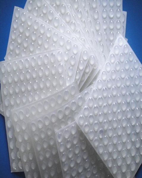 Adesivos de parede adesivos de tampão autônomo autodesivo armários da porta da gaveta Anticolision borracha sem deslizamento Silicone Feot Pad Pads5484243