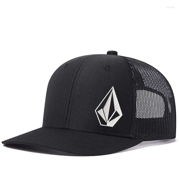 Caps de bola Bordado de diamante Baseball Capinho de beisebol Adulto Caminhão raso raso de beiral hat unisex Summer Shade Spring Autumn Richardson Chapéus