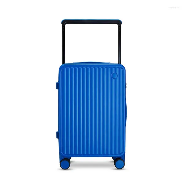 Koffer breiter Trolley -Koffer Frauen kleine leichte 20 -Zoll -Boarding -Gepäck Stummschalter Universal Wheel Starke langlebige Reise