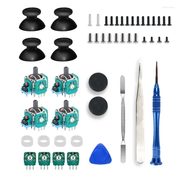 Controladores de jogo Joysticks Substituições para PS5 3D Analogsensor Wheel Thumbsticks Reparo de Rockermodule Joystick