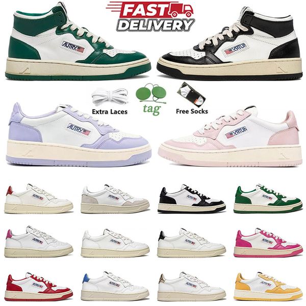Оригинальные Action Action Action Sneakers Sneakers High Green Golden Panda White Red Purple Sliver Low