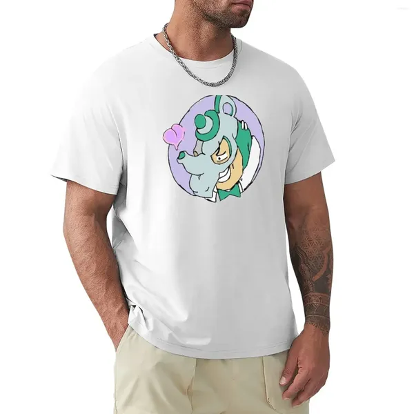 Herren Polos Rex T-Shirt Anime Kleidung koreanische Mode Kurzarm Tee Kawaii T-Shirts für Männer