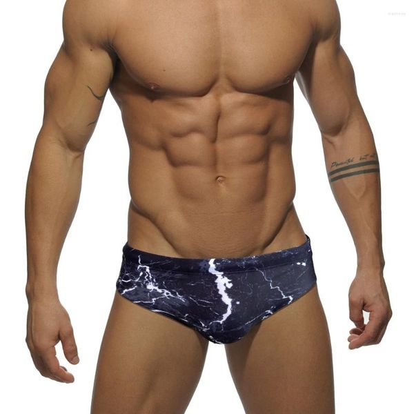 Menas de banho feminina masculino Sexy Summer Swim Briefs Push Up Bikini Swimsus