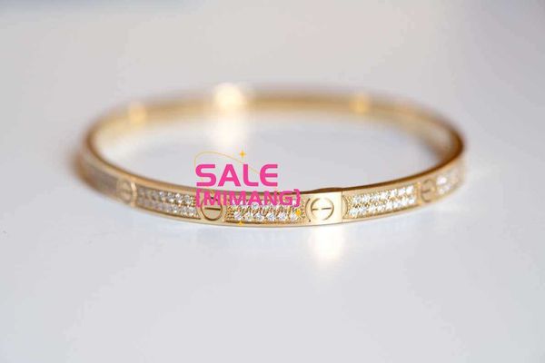 Bracciale Designer Bracciale Luce stella di lusso maschio e femmina amanti bracciale di alto grado 18k oro rosa versi