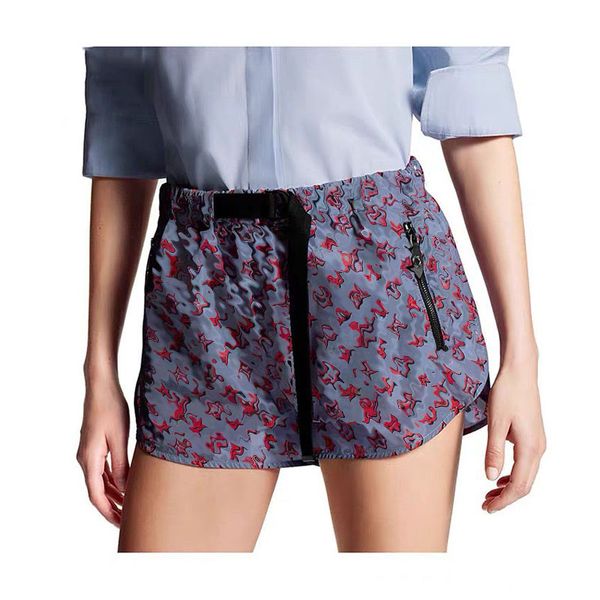 2024 shorts femininos designers de luxo feminino Carta de cordão de luta de tração para o verão Lady Lady Casual Caist