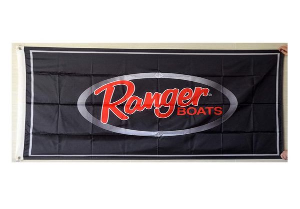 Ranger Boats Flag 3x5 feet 150x90cm Üniversite Yurt Dekorasyon Panzaları için Dijital Baskı Dış Mekan Kapalı Asma55587733