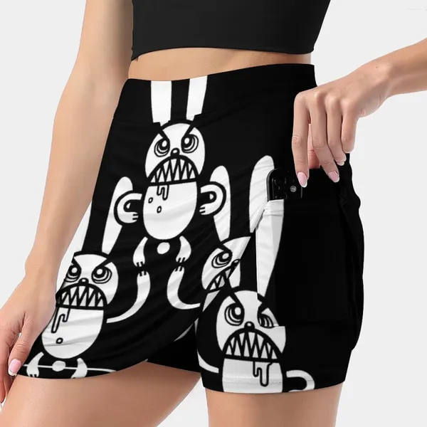 Röcke der dreifache terror koreanische Mode Rock Sommer für Frauen Hellof Hase Hase