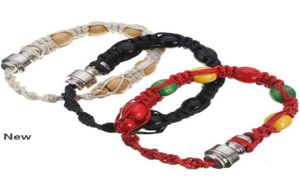 Pulseira de fumar tubo portátil Metal Metal Pulfelet Tubos fumantes de pulseira artesanal Tubos de pulseira Menwomen Presentes frios Nó corda GGA334569773001