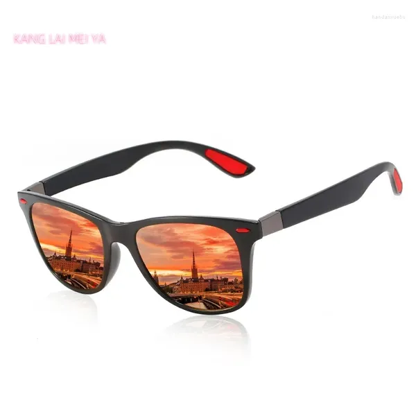 Солнцезащитные очки мужские и женские поляризованные TR Fashion Luxury HD Классические зеркальные очки