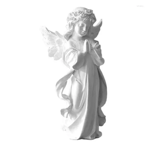 Figurine decorative che pregano Angel Statues Decor outdoor per il cortile del patio del cortile