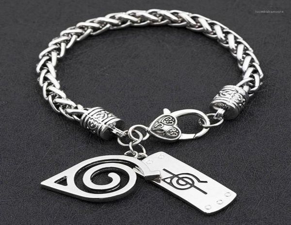 Konoha Ninja Village Logo Lion Sfrigera Bracciale classico GEOMETRIC CHANMS BRACELETS BRACELETS FASHITHE11297794321790