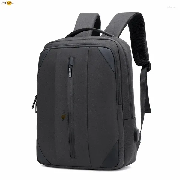 Rucksack Cfun Ya einfache Männer Oxford wasserdichte Reisetablack Jungen Computerbeutel Schülern Schoolbag Frauen Rucksack Trend