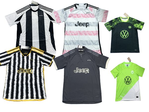 24/25 neues klassisches Trikot, hochwertiges kurzes Top, Marken-Sporthemd, Football-T-Shirt-Jacke für Erwachsene und Kindermarke