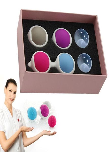 Sfera vaginale in silicone Magic Kegel Balls Sex Toys Vagina Dispositivi di esercizio stretto Muscolo Chinas Bola Fitness Riducia Dumbbell CX208067472