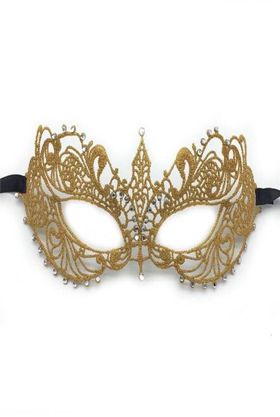 Maske charmante Spitze Neue Masquerade Frauen039s Ball Sexy Eye Mask Ladies Party Fancy Mysterious Ladies Party Masken Jllpsu Mxyard4614804